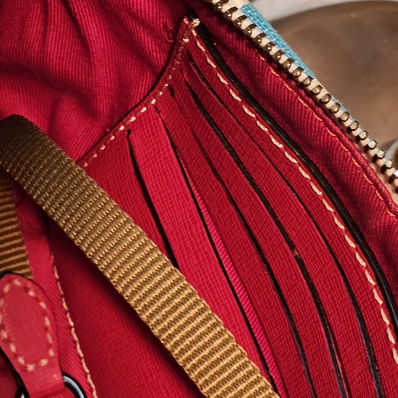 Dooney & Bourke Heart Pattern  Multicolor Crossbody Bag - Picture 15 of 15